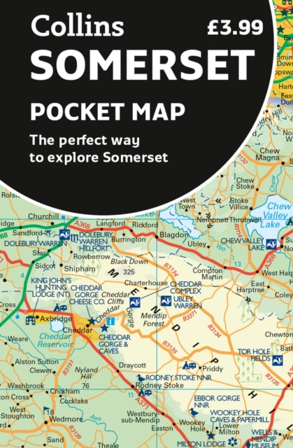 Book cover of: Somerset Pocket Map
