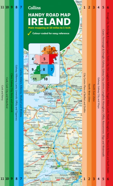 Book cover of: Map of Ireland Handy