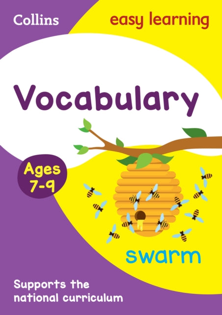 Book cover of: Vocabulary Activity Book Ages 7-9. By: Collins Easy Learning