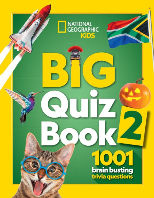 Big Quiz Book 2, 1001 Brain Busting Trivia Questions 9780008619275 National Geographic Kids