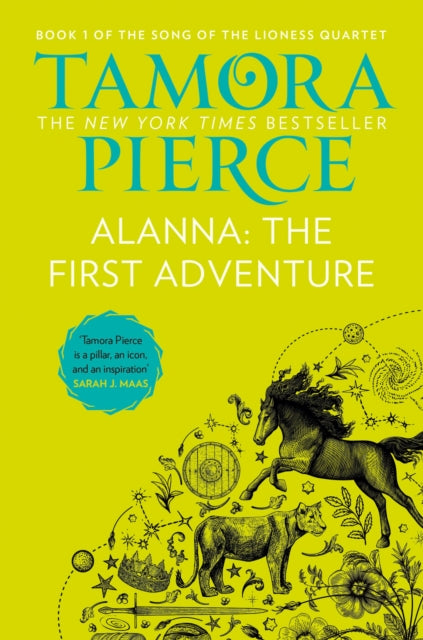 Book cover of: Alanna: The First Adventure. By: Tamora Pierce