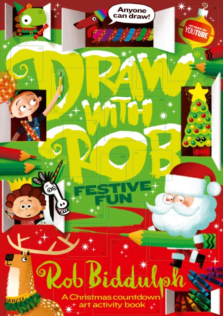 Draw With Rob: Festive Fun 9780008627614 Rob Biddulph