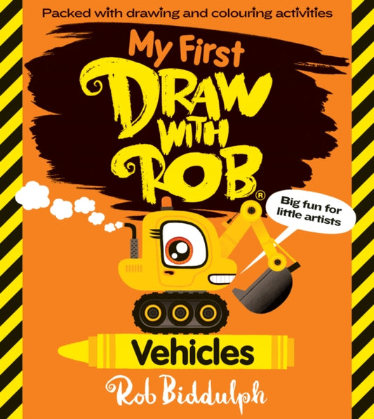 My First Draw With Rob: Vehicles 9780008627645 Rob Biddulph