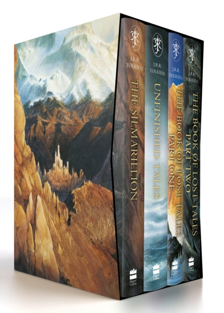 History of Middle-earth (Boxed Set 1), The Silmarillion, Unfinished Tales, the Book of Lost Tales, Part One & Part Two 9780008663162 J.R.R. Tolkien