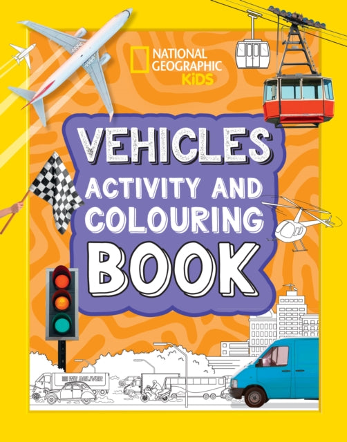 Book cover of: Vehicles Activity and Colouring Book