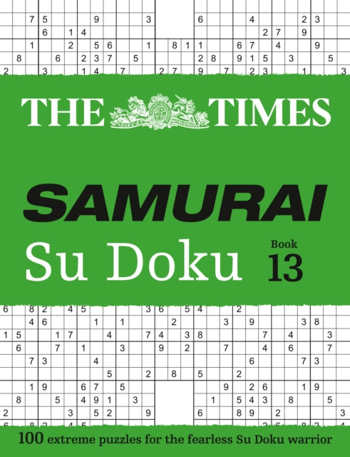 Book cover of: Times Samurai Su Doku 13