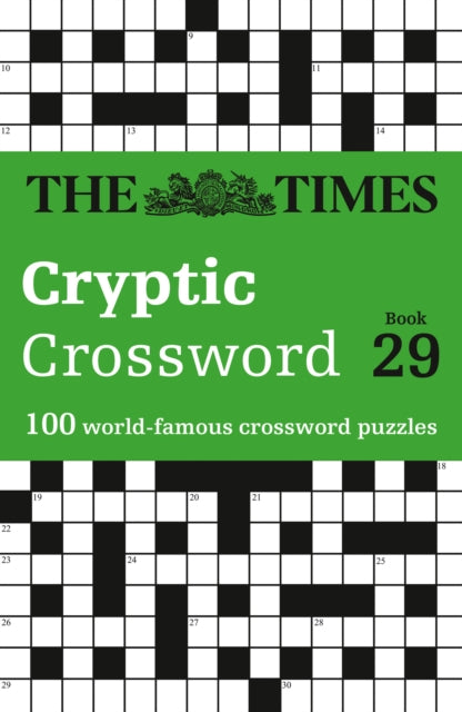 Book cover of: Times Cryptic Crossword Book 29. By: The Times Mind Games