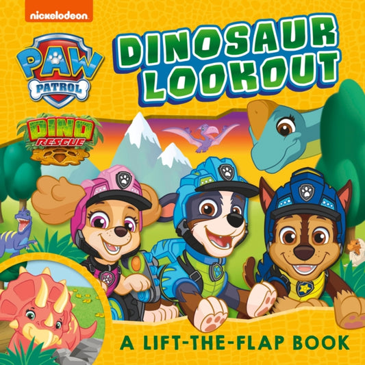PAW Patrol Dinosaur Lookout Lift-the-Flap Book 9780008681951 Paw Paw Patrol