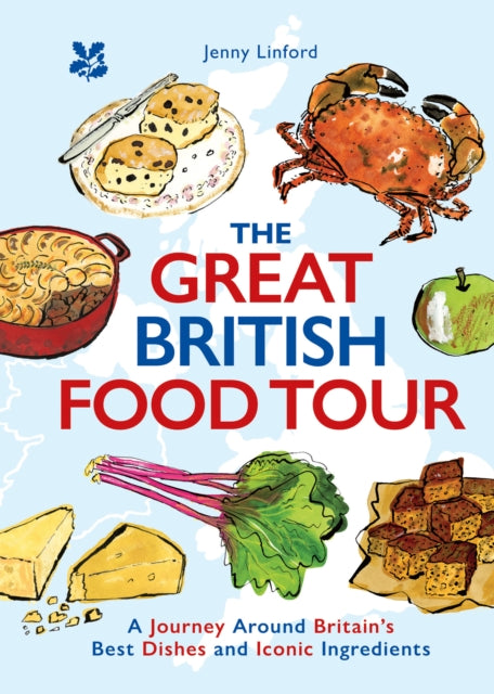 Book cover of: Great British Food Tour. By: Jenny Linford