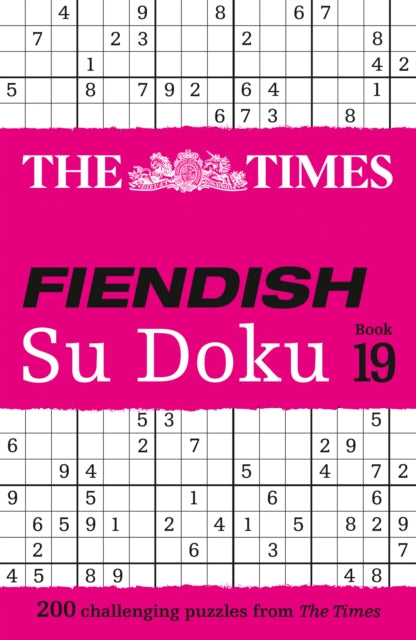 Book cover of: Times Fiendish Su Doku Book 19