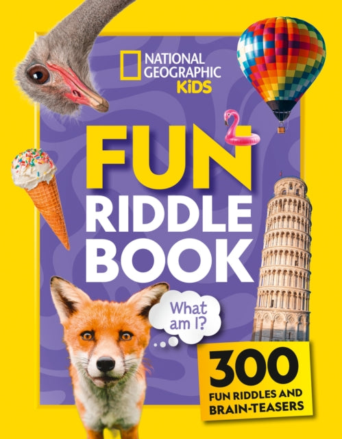 Fun Riddle Book, 300 Fun Riddles and Brain-Teasers 9780008750220 National Geographic Kids