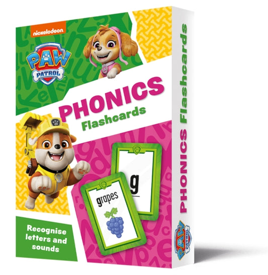 Book cover of: PAW Patrol Phonics Flashcards