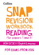 Book cover of: AQA GCSE 9-1 English Language Reading (Papers 1 & 2) Workbook