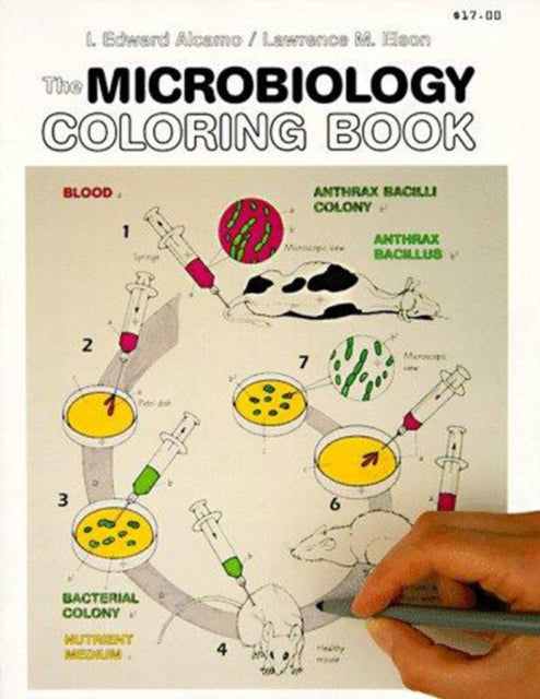 Book cover of: Microbiology Coloring Book. By: I. Edward Alcamo