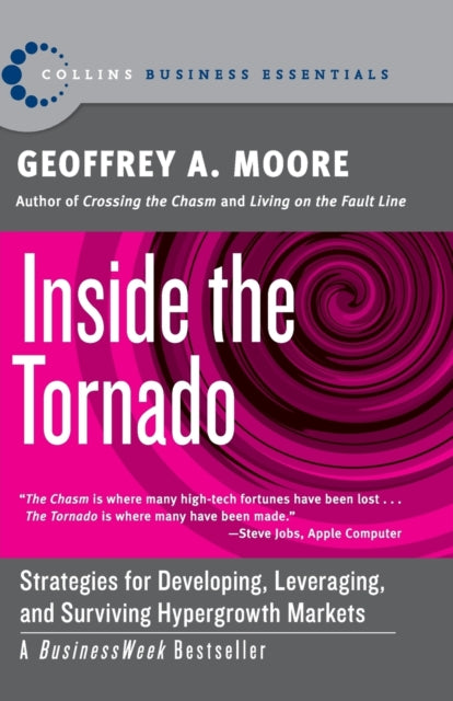 Book cover of: Inside the Tornado. By: Geoffrey A. Moore