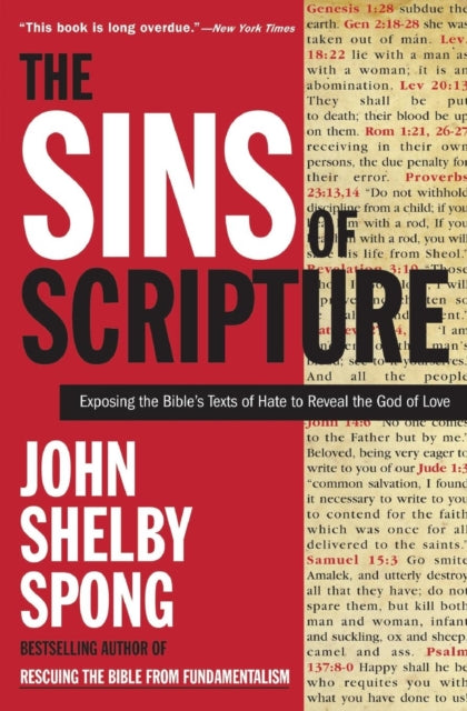 Book cover of: Sins of Scripture. By: John Shelby Spong