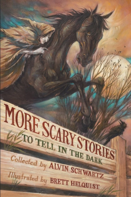 Book cover of: More Scary Stories to Tell in the Dark. By: Alvin Schwartz