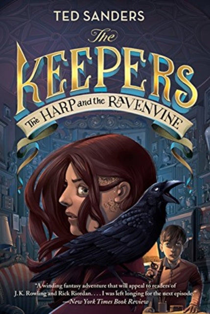 Book cover of: Harp and the Ravenvine. By: Ted Sanders