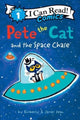 Book cover of: Pete the Cat and the Space Chase. By: James Dean