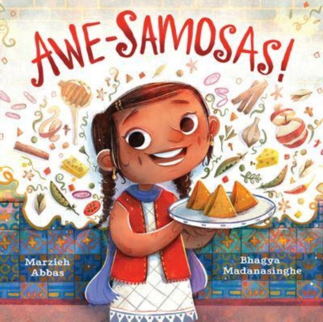 Book cover of: Awe-samosas!. By: Marzieh Abbas