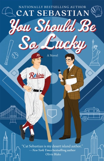 Book cover of: You Should Be So Lucky. By: Cat Sebastian