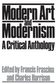Book cover of: Modern Art And Modernism. By: f Frascina