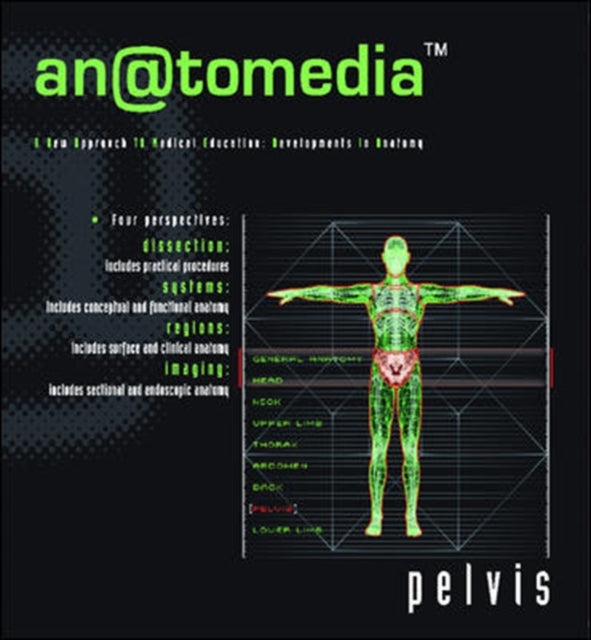 Book cover of: Anatomedia: Pelvis CD. By: Norman Eizenberg