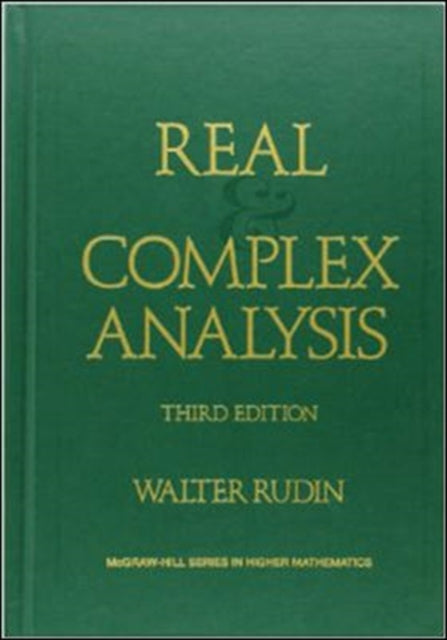 Book cover of: Real and Complex Analysis