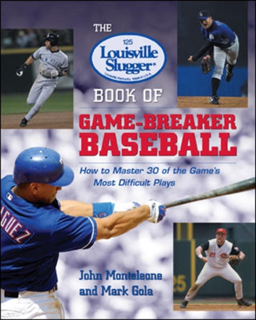 Book cover of: Louisville Slugger® Book of Game-Breaker Baseball: How to Master 30 of the Game's Most Difficult Plays. By: John Monteleone