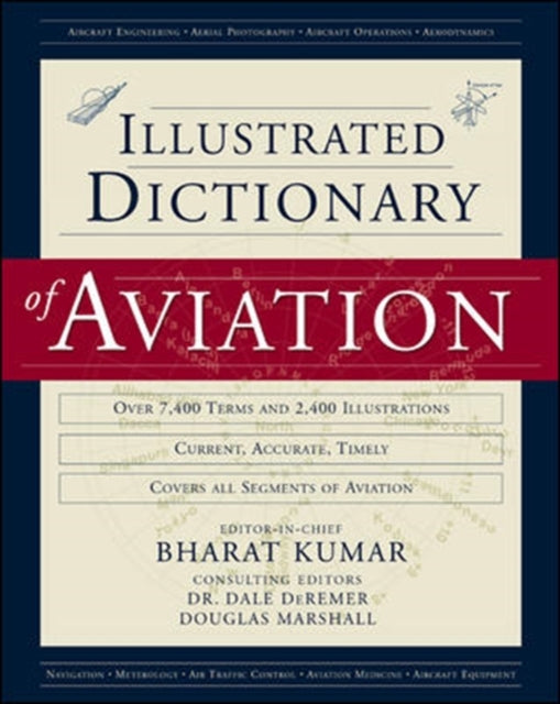 Book cover of: Illustrated Dictionary of Aviation. By: Bharat Kumar