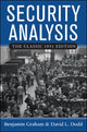 Book cover of: Security Analysis: The Classic 1951 Edition. By: Benjamin Graham
