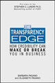 Book cover of: Transparency Edge. By: Elizabeth Pagano