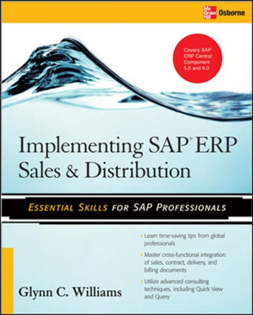 Book cover of: Implementing SAP ERP Sales & Distribution. By: Glynn C. Williams