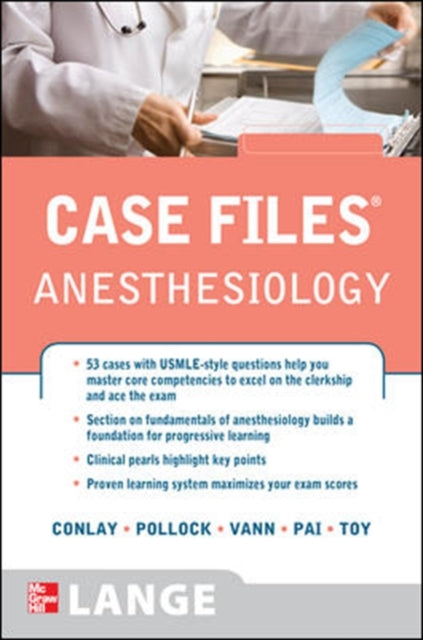 Book cover of: Case Files Anesthesiology