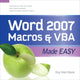 Book cover of: Word 2007 Macros & VBA Made Easy. By: Guy Hart-Davis