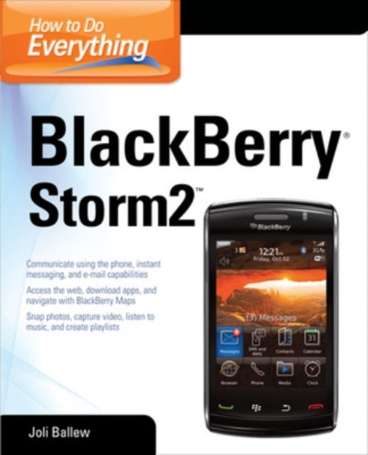Book cover of: How to Do Everything BlackBerry Storm2. By: Joli Ballew