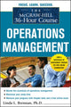 Book cover of: McGraw-Hill 36-Hour Course: Operations Management. By: Linda L. Brennan