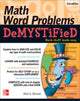 Book cover of: Math Word Problems Demystified 2/E. By: Allan G. Bluman