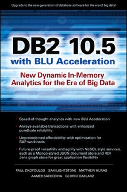 Book cover of: DB2 10.5 with BLU Acceleration
