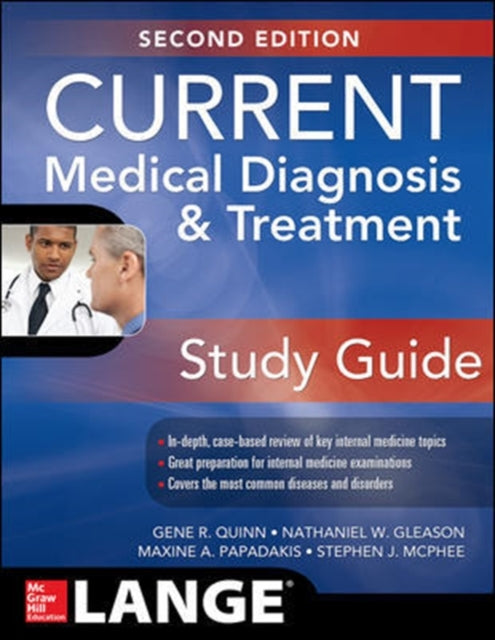 Book cover of: CURRENT Medical Diagnosis and Treatment Study Guide, 2E. By: Gene Quinn
