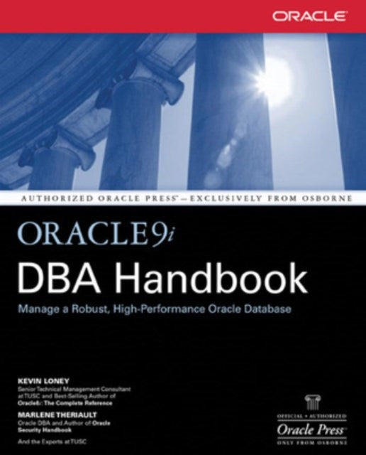 Book cover of: Oracle9i DBA Handbook