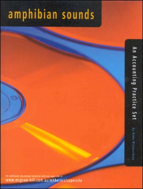 Book cover of: Amphibian Sounds: An Accounting Practice Set