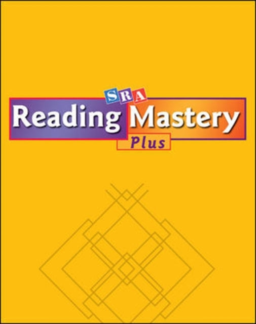 Book cover of: Reading Mastery Plus Grade K, Workbook A (Package of 5). By: Engelmann
