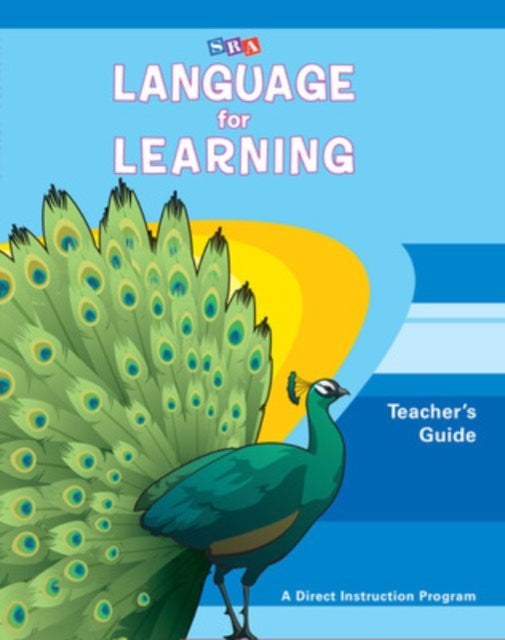 Book cover of: Language for Learning, Teacher Guide. By: Siegfried Engelmann