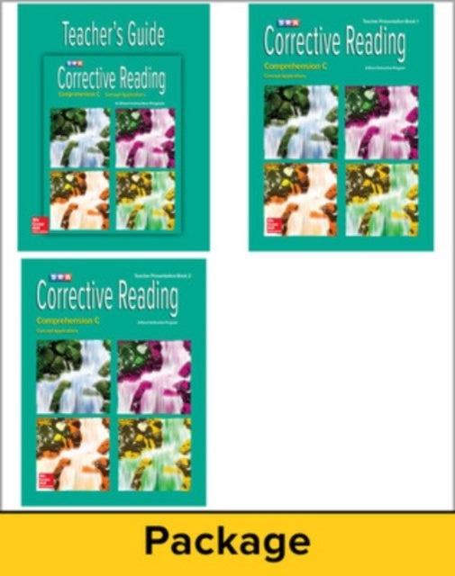 Book cover of: Corrective Reading Comprehension Level C, Teacher Materials Package. By: McGraw Hill