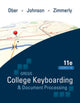 Book cover of: Gregg College Keyboarding & Document Processing (GDP); Lessons 61-120 text. By: Scot Ober