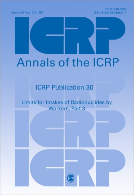 Book cover of: ICRP Publication 30. By: ICRP