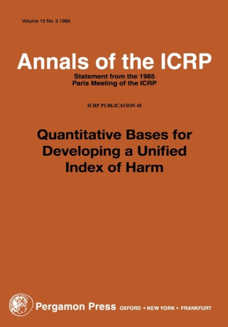 Book cover of: ICRP Publication 45. By: ICRP