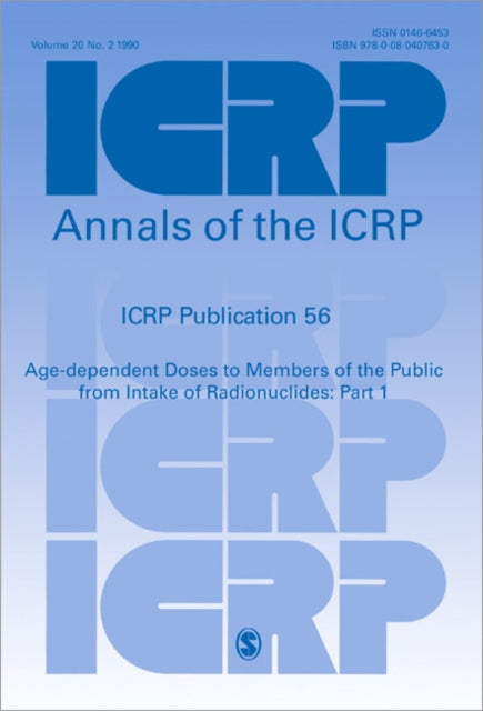 Book cover of: ICRP Publication 56. By: ICRP