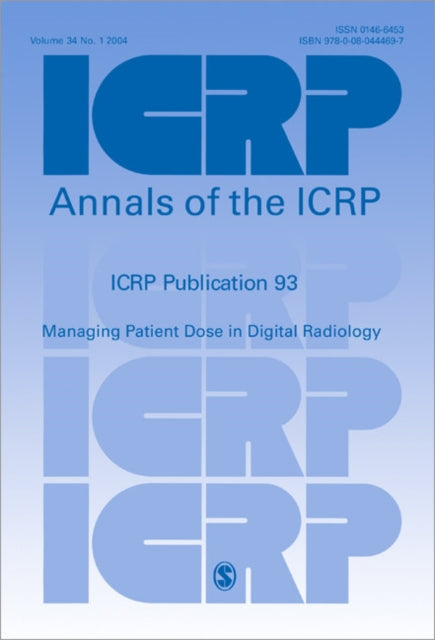 Book cover of: ICRP Publication 93. By: ICRP